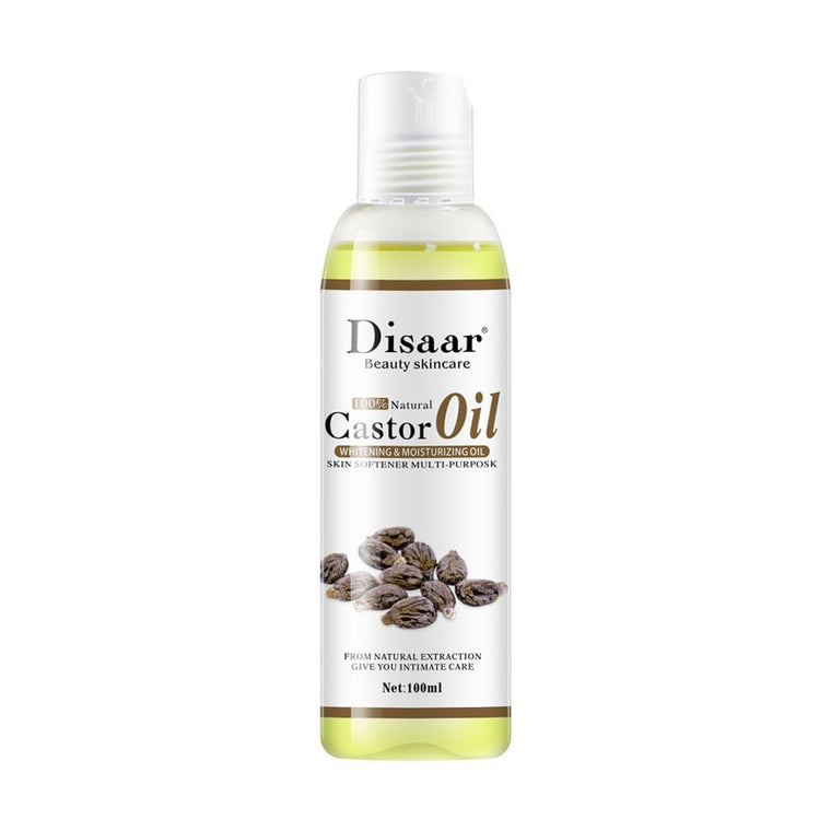 Body Oil Moisturizer 100ml 100% Organic Castor Oil Body Emollient Oil for Body Relaxation Essential Oil Mixing Massage TSLM1