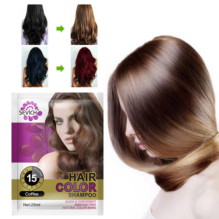 30 Minute 4 Color hair Dye Cream Natural Organic Hair dye fashion Festival celebration molding coloring Hair Color Shampoo TSLM1
