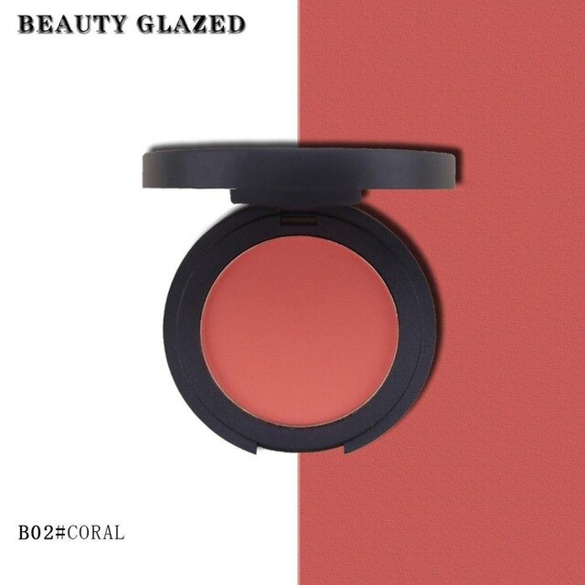 1Pc Highlighter Palette Makeup Face Contour Powder Bronzer Make Up Blusher Professional Blush Palette Eyeshadow