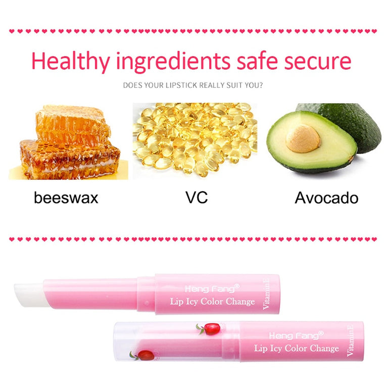 Lipstick Makeup Lip Balm Peach Warming Repair Moisturizing Enhancer Embellish Natural Organic Protect Hygienic Portable TSLM1