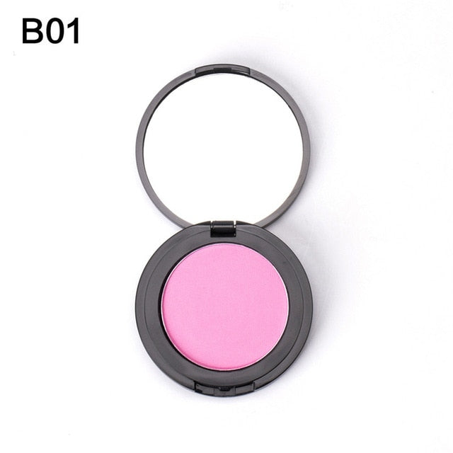 Makeup Moisturizing  Blush Matte  Long Lasting  Waterproof  Easy To Wear Natural Face Make Three-dimensional Look Cosmetic Rouge