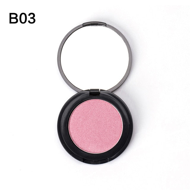 Makeup Moisturizing  Blush Matte  Long Lasting  Waterproof  Easy To Wear Natural Face Make Three-dimensional Look Cosmetic Rouge