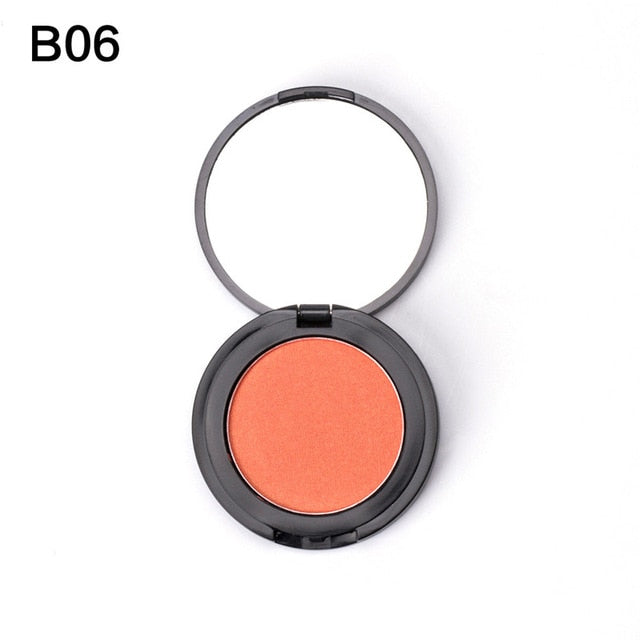 Makeup Moisturizing  Blush Matte  Long Lasting  Waterproof  Easy To Wear Natural Face Make Three-dimensional Look Cosmetic Rouge