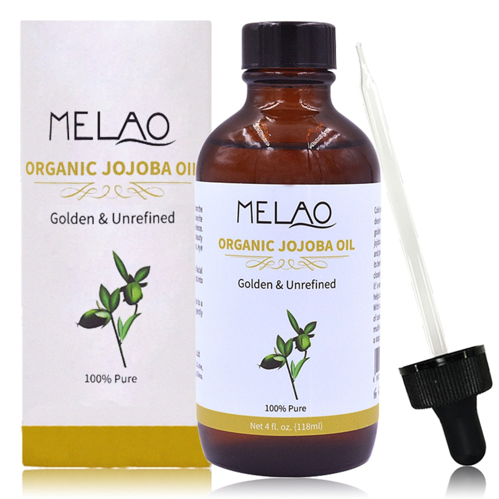 118ml 100% Natural Essential Oil Jojoba Oil Shrink Pores Nourish Skin Face Moisturizer Massage Oil Hair Skin Care