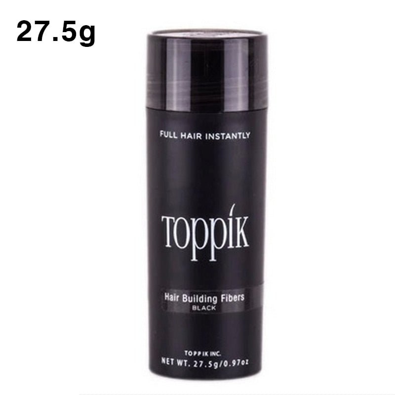 Salon Beauty Makeup Puff 27.5g Toppik Hair Fiber Keratin Hair Building Styling Powder Hair Loss Products Concealer Blender comb