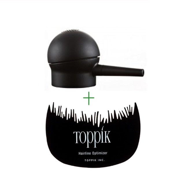 Salon Beauty Makeup Puff 27.5g Toppik Hair Fiber Keratin Hair Building Styling Powder Hair Loss Products Concealer Blender comb