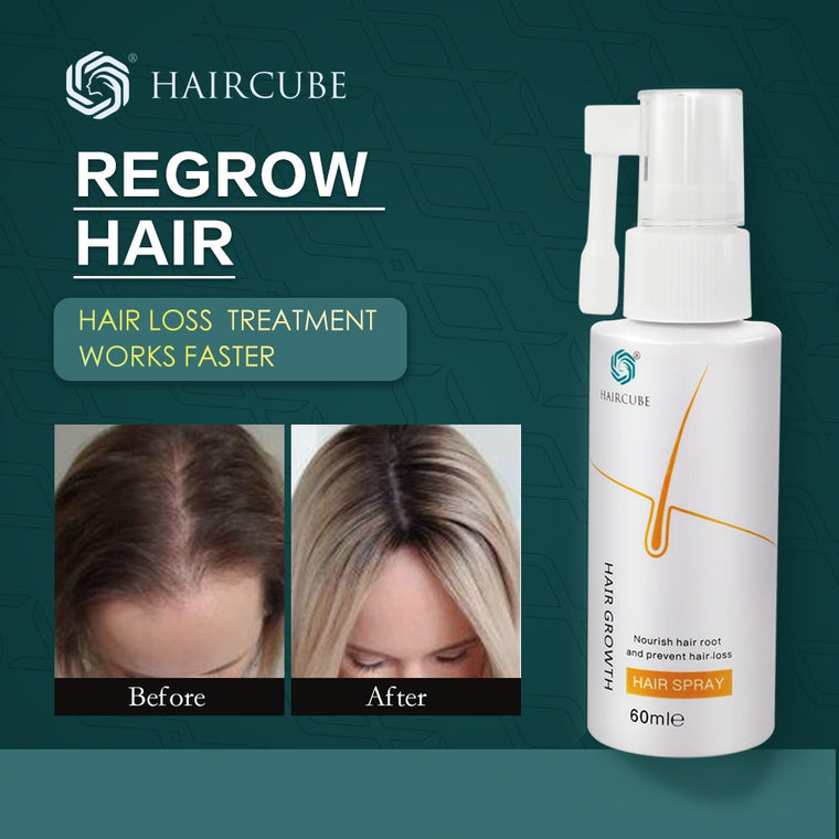 HAIRCUBE Hair Growth Serum Spray Treatment Hair Care Products for Hair Growth Oil Natural Organic Hair Tonic Beauty Products