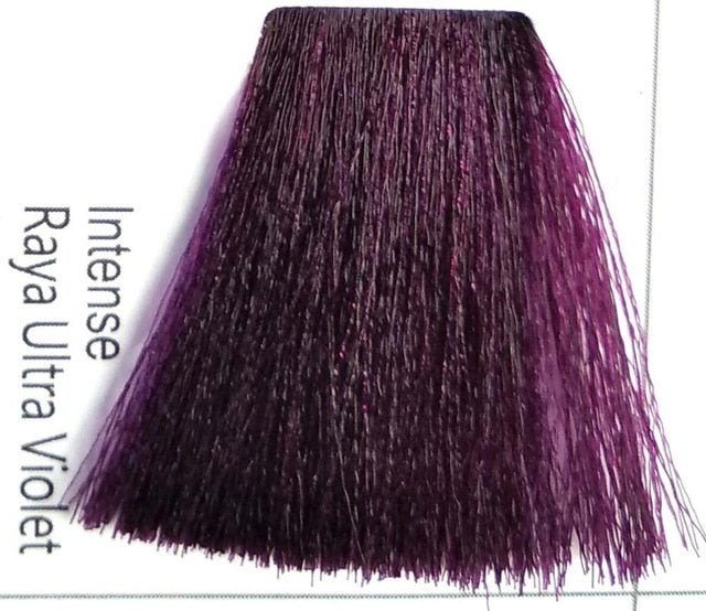 100ml Organic natural purple blue no ammonia hair color permanent hair dye unisex professional hair color cream paint for hair