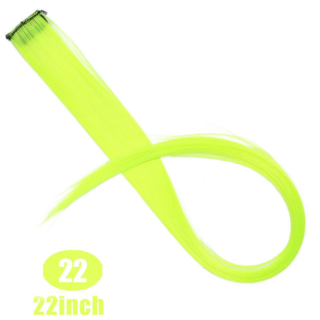 MUMUPI Long Straight color Hair Piece Hair Extensions Clip In hair extensions Highlight extensiones de cabello natural