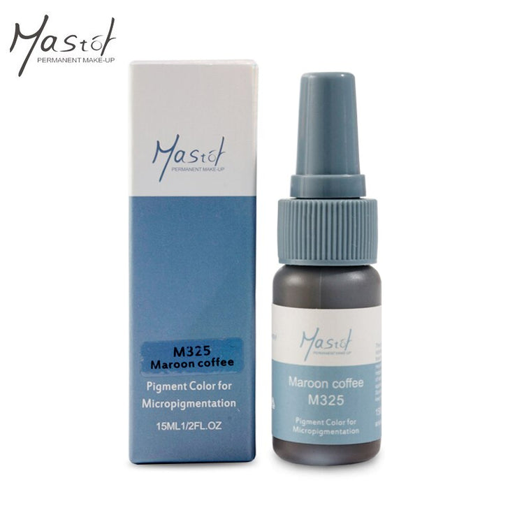 Mastor Permanent Makeup microblading eyebrow tattoo ink, pure organic liquid pigment 1/2Oz (15ml) for eyebrow tattoo ink