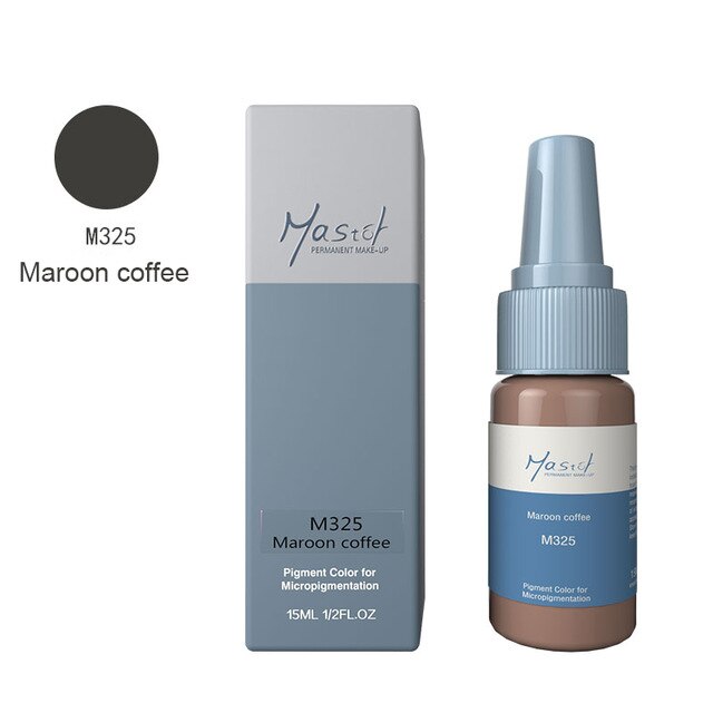 Mastor Permanent Makeup microblading eyebrow tattoo ink, pure organic liquid pigment 1/2Oz (15ml) for eyebrow tattoo ink
