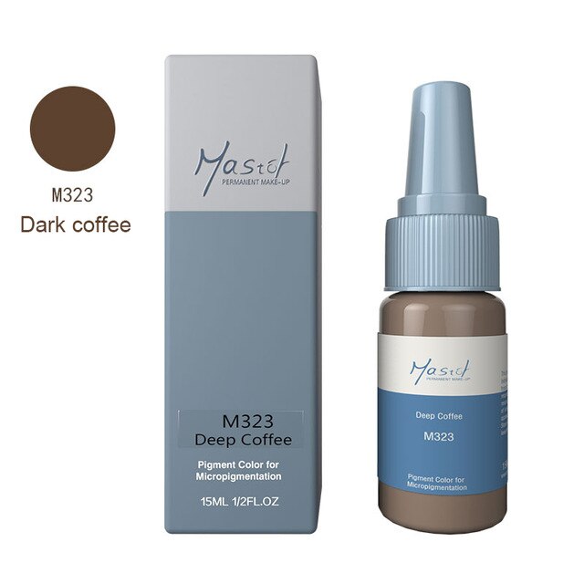 Mastor Permanent Makeup microblading eyebrow tattoo ink, pure organic liquid pigment 1/2Oz (15ml) for eyebrow tattoo ink