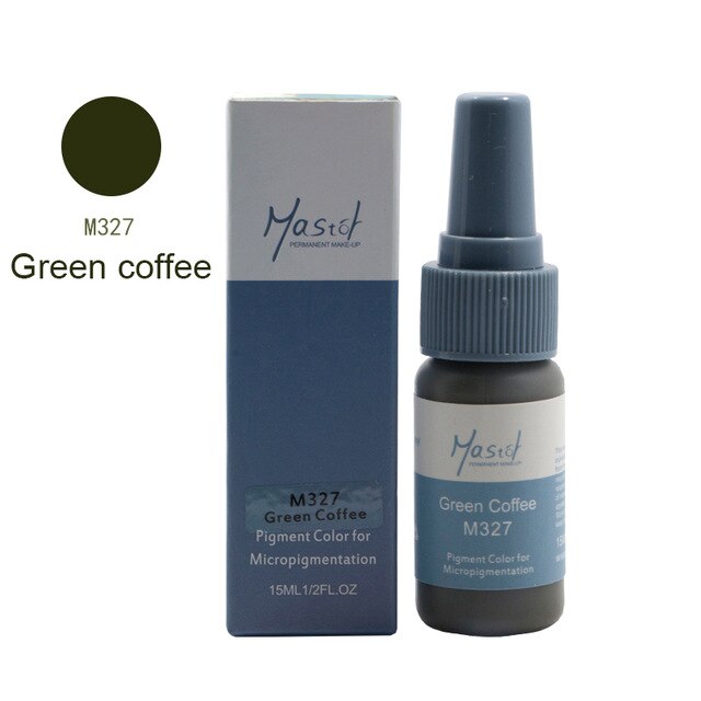 Mastor Permanent Makeup microblading eyebrow tattoo ink, pure organic liquid pigment 1/2Oz (15ml) for eyebrow tattoo ink