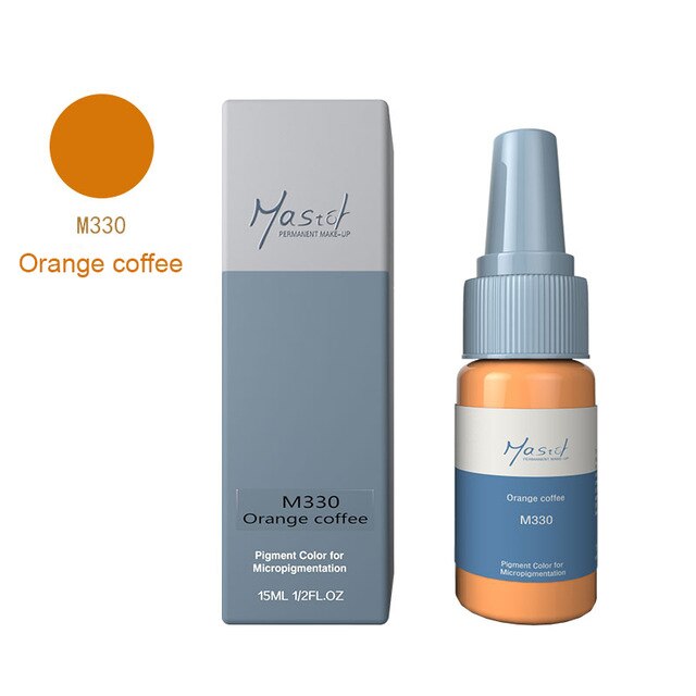 Mastor Permanent Makeup microblading eyebrow tattoo ink, pure organic liquid pigment 1/2Oz (15ml) for eyebrow tattoo ink