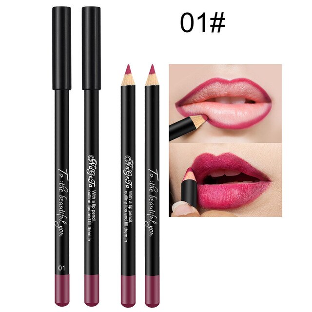 HANDAIYAN Clear Lip liner Pencil Waterproof Long Lasting Nature Lips Contour Clean Lip lines Line Nude Makeup Lipliner Pen TSLM1