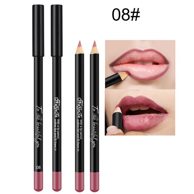 HANDAIYAN Clear Lip liner Pencil Waterproof Long Lasting Nature Lips Contour Clean Lip lines Line Nude Makeup Lipliner Pen TSLM1