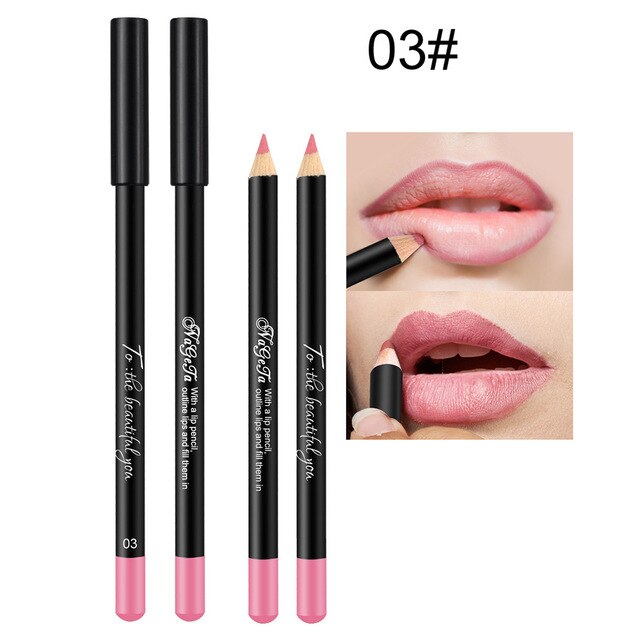 HANDAIYAN Clear Lip liner Pencil Waterproof Long Lasting Nature Lips Contour Clean Lip lines Line Nude Makeup Lipliner Pen TSLM1