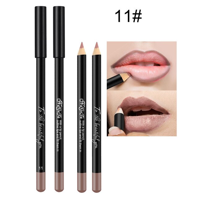HANDAIYAN Clear Lip liner Pencil Waterproof Long Lasting Nature Lips Contour Clean Lip lines Line Nude Makeup Lipliner Pen TSLM1