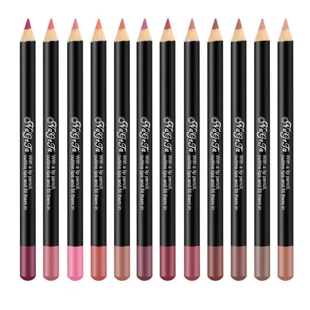 HANDAIYAN Clear Lip liner Pencil Waterproof Long Lasting Nature Lips Contour Clean Lip lines Line Nude Makeup Lipliner Pen TSLM1