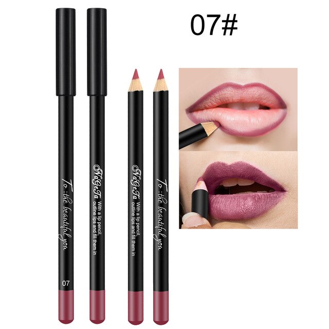 HANDAIYAN Clear Lip liner Pencil Waterproof Long Lasting Nature Lips Contour Clean Lip lines Line Nude Makeup Lipliner Pen TSLM1